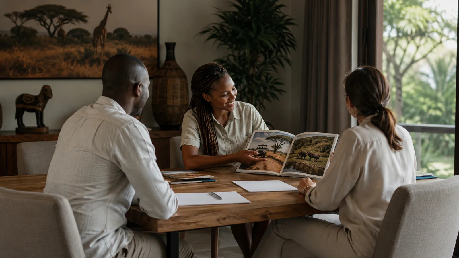 Client Consultation Luxury Safari