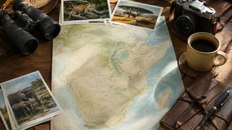 East Africa Route Planning Visual