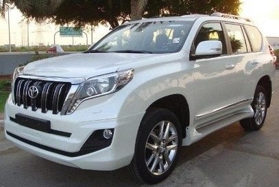 Toyota Land Cruiser Prado used for chauffeur-drive services
